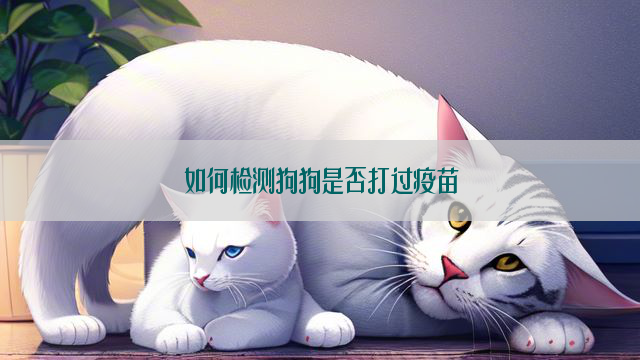 如何检测狗狗是否打过疫苗