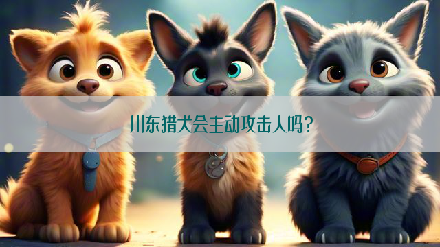 川东猎犬会主动攻击人吗?