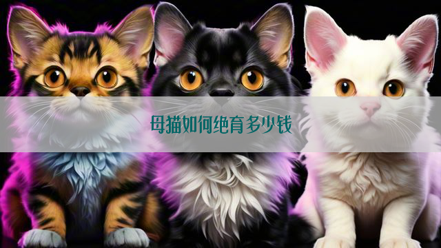 母猫如何绝育多少钱