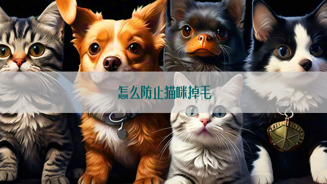 怎么防止猫咪掉毛