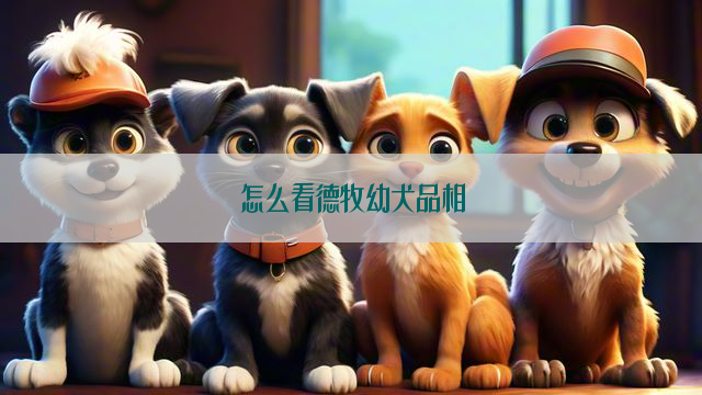 怎么看德牧幼犬品相