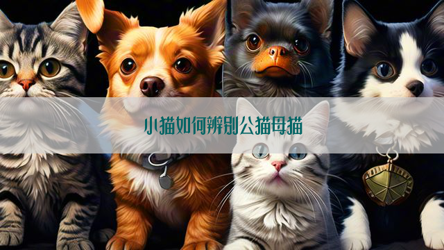 小猫如何辨别公猫母猫