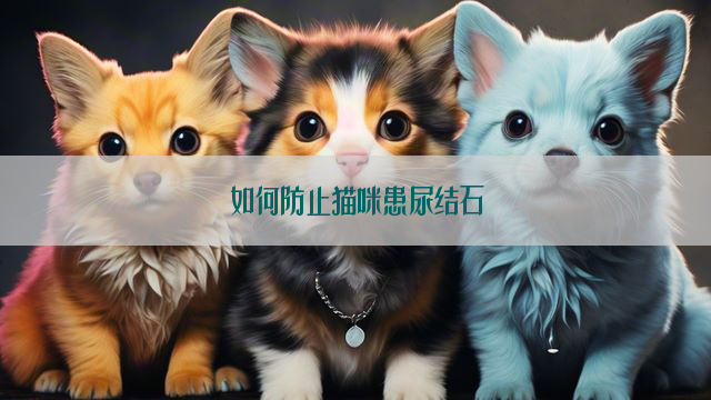 如何防止猫咪患尿结石