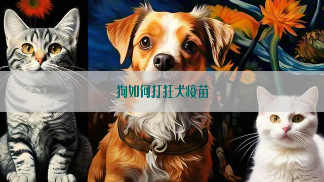 狗如何打狂犬疫苗