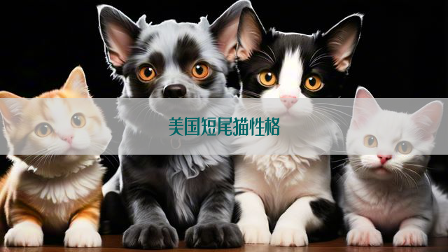 美国短尾猫性格