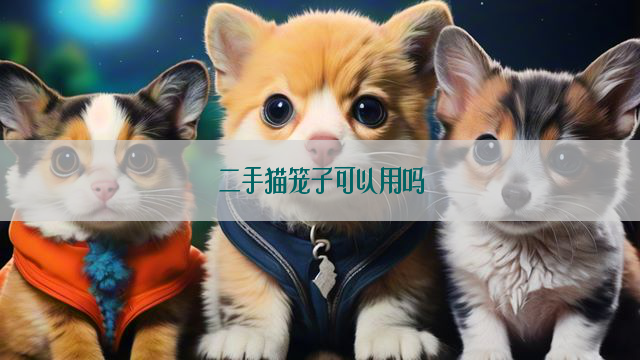 二手猫笼子可以用吗