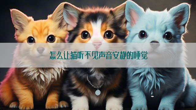 怎么让猫听不见声音安静的睡觉