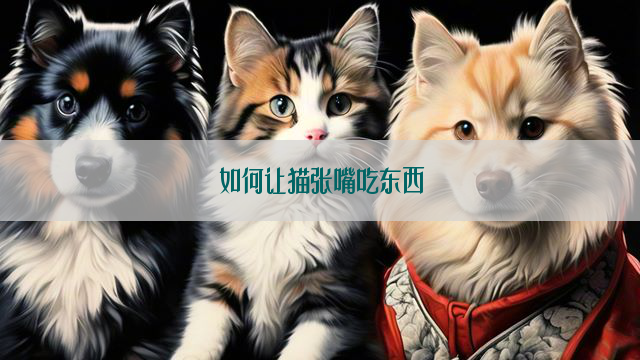 如何让猫张嘴吃东西