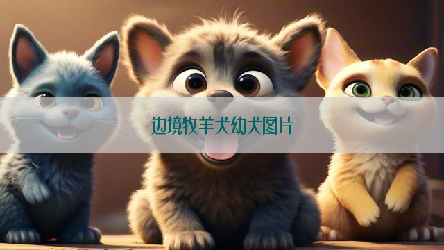 边境牧羊犬幼犬图片