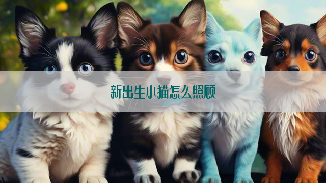 新出生小猫怎么照顾