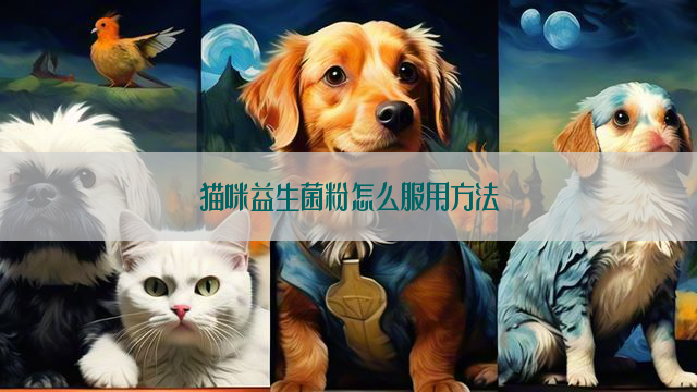 猫咪益生菌粉怎么服用方法