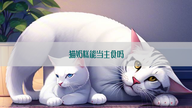 猫奶糕能当主食吗