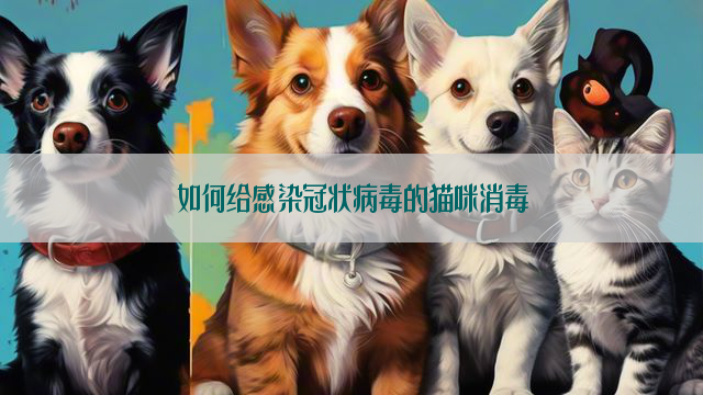 如何给感染冠状病毒的猫咪消毒