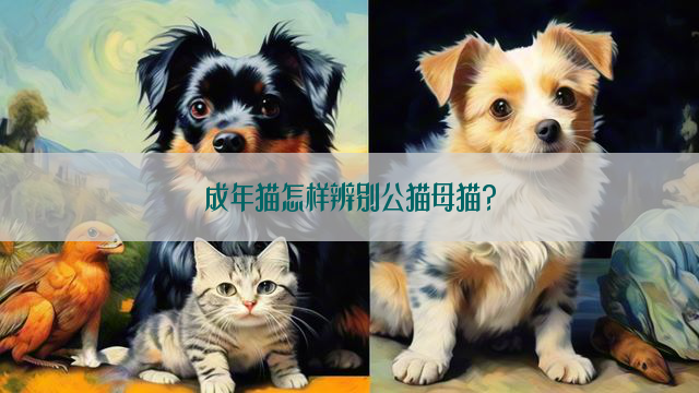 成年猫怎样辨别公猫母猫?