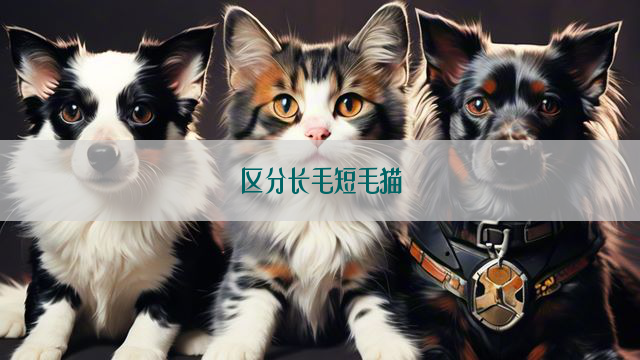 区分长毛短毛猫